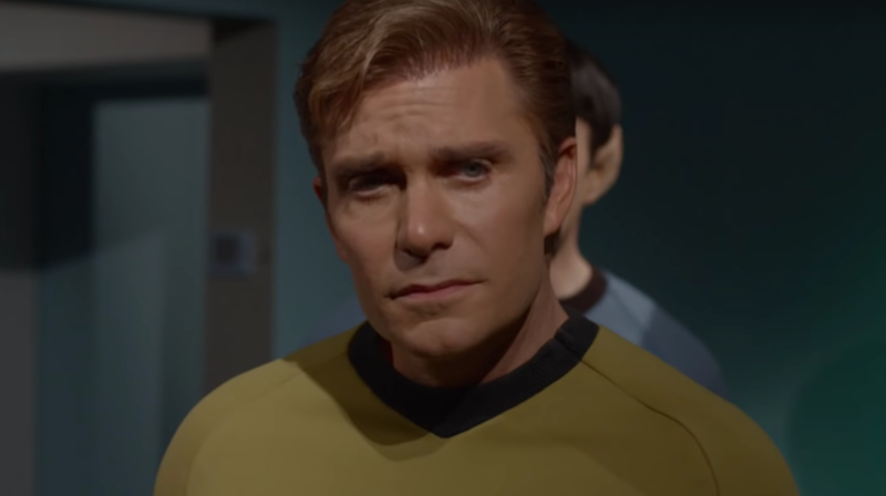 Vic Mignogna as Captain Kirk in the Star Trek fan series, Star Trek Continues.